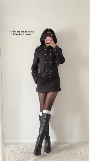 Boots & mini skirt combo is my fave!! #outfitinspo #styletips