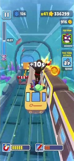 Subway Surfer Best Gameplay Tricks to Get high score #shorts #subwaysurfers