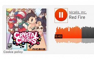 クロスオーバー対戦パズルゲーム『Crystal Crisis』のOP曲「Red Fire」のフル視聴動画が公開！