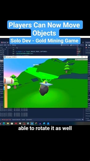 You Can Move Objects In This Mining Game!