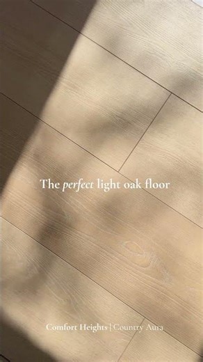 The Perfect Light Oak Floors | Home Inspiration
