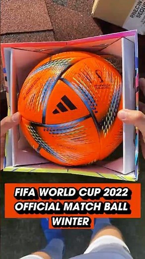 Al Rihla FIFA World Cup 2022 Official Match Ball Winter Pro - Adidas review & unboxing H57781
