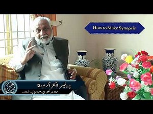 How to make synopsis Suggestion for PhD and Mphil Scholars