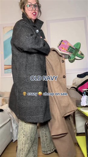 Fashionable MAC Coat Sale at Old Navy