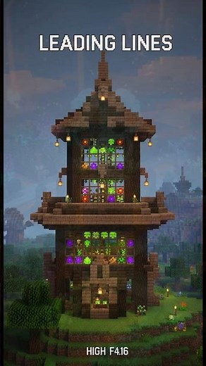 Building INSANE Arcane Nether Herbarium in Minecraft Roof-top Farm Designs 2025! (EPIC Tutorial #Sho