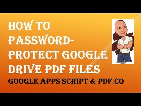 Password-Protect Google Drive PDF with PDF.co and Google Apps Script