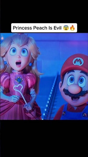 The Mario Movie Exposed Princess Peach… 😨🔥 #supermariobros #theory #supermario #hiddendetails