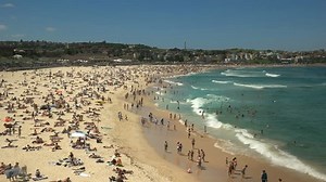 Wide View Famous Bondi Beach Sydney Stock Footage Video (100% Royalty-free) 15552085 | Shutterstock
