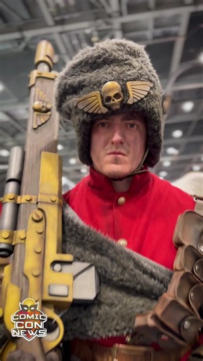 Warhammer 40k Vostroyan Firstborn cosplay recorded at MCM London Comic Con 2023 by Comic Con News Cosplayer : @_robsterlobster_ video @muratcankuscu #warhammer #warhammer40k #cosplay #40k #vostroyanfirstborn #warhammercosplay #warhammer40kcosplay #imperialguard #gamesworkshop #comicconnews #mcmcomiccon #mcmlondon2023