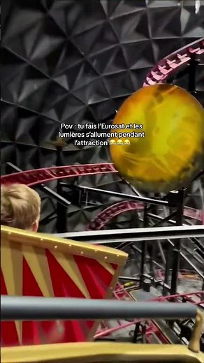 POV: You're on the Eurosat and the lights come on during the ride.