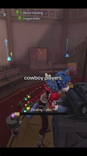 the music isnt edited, he just does that. #idv #identityv #idvduohunters #idvcowboy #kevinayuso