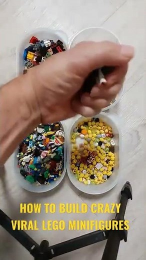 HOW TO BUILD #crazy #viral #lego #minifigures #shorts