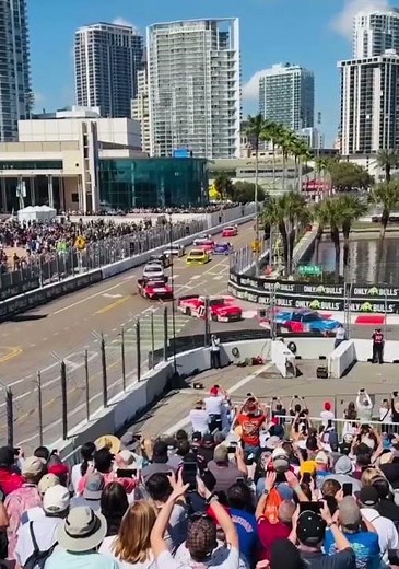 Truck Series Field on Dan Wheldon's Turn at St Pete