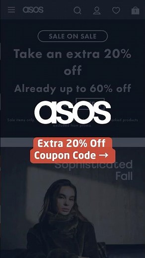 Extra 20% Off ASOS Promo Code | October Savings 2025