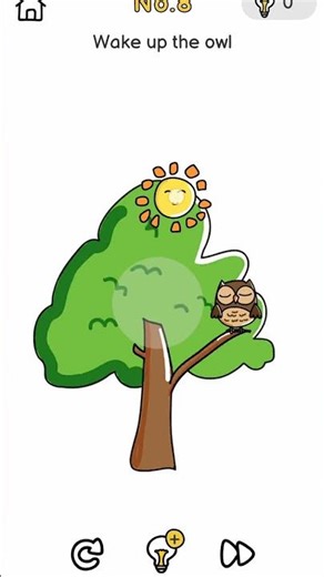 Brain out level 08 - wake up the owl