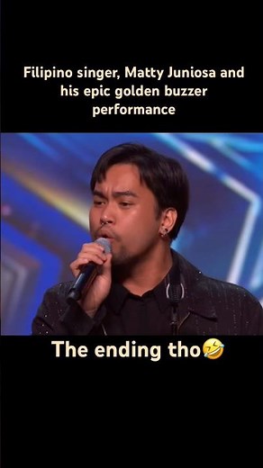 Watch Filipino singer Matty Juniosa turns Purple Rain into a golden buzzer