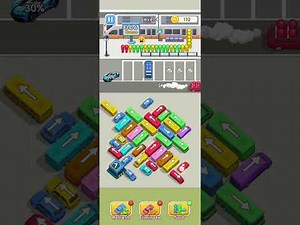 Car Jam Solver level 4 completed 😎🚗🚙