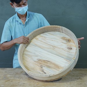 15K views · 11 reactions | Technique Ideas to make wood Circle with Circle Lamp | Woodworking Crafty | Facebook