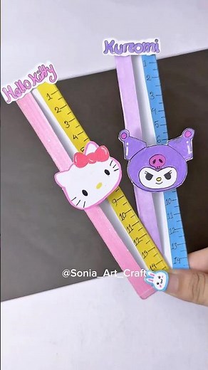DIY cute Sanrio roller #shorts #diy #art #craft #artandcraft #cute #love