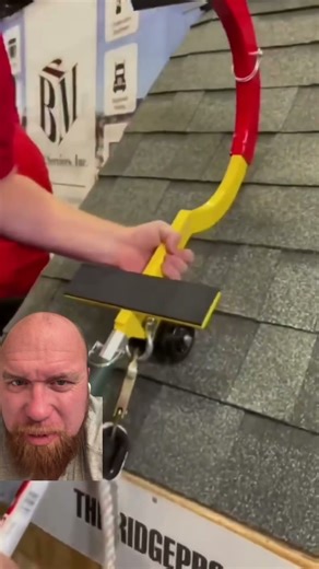 No falling setting up your safety rope!