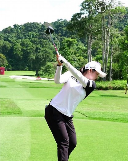 How to make a in-to-out swing path. by Hyejin Choi LPGA tour professional
