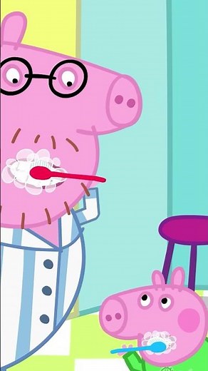 Learn to brush your teeth with the tooth fairy! 🦷🪥 #peppapig #kidssongs #nurseryrhymes