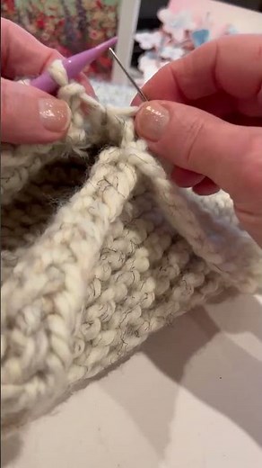 How to sew infinity scarf ends together invisible seam