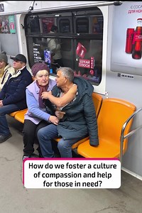 A social experiment captures heartwarming moments in the subway | Fabiosa Kindness in Action