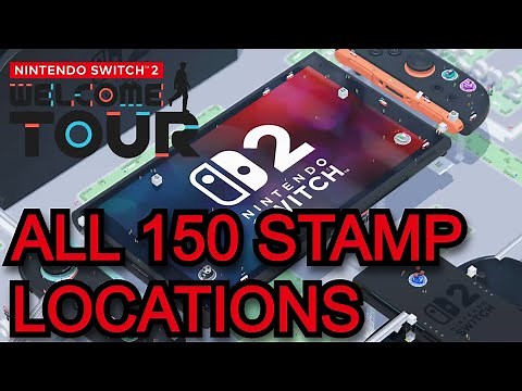 All 150 Stamp Locations in Nintendo Switch 2 Welcome Tour