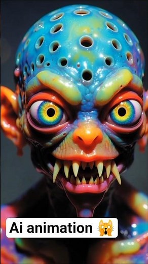 😱 Dare to enter the haunted world? Watch this spine-chilling AI horror animation! 🕷️👻"