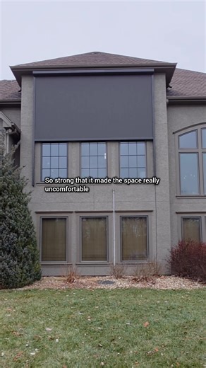 This homeowner loved their great room just the way it was. The only problem? Intense afternoon sun pouring through south-facing windows all winter long. An exterior shade gave them the best of both worlds... ✅comfort inside, ✅clear views out, and ✅no changes to the interior space. Curious if an exterior shade could work for your home? Schedule your FREE in-home consultation today. #solarshield #blinds #shades #solutions | Solar Shield Blinds Peoria