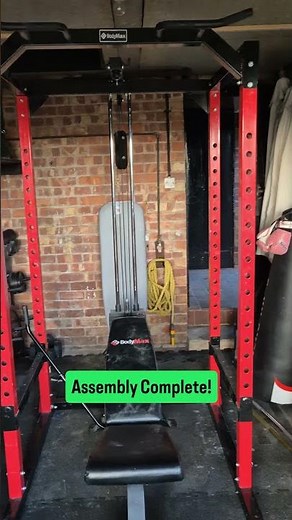 BodyMax CF475 Power Rack Assembly | Home Gym Setup in Warrington