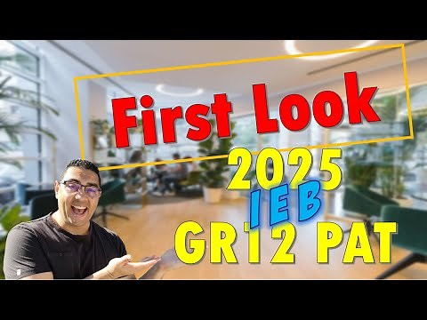 CAT PAT 2025 | GRADE 12 | Let's take our first look