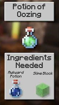 Quick Minecraft Potion Brewing Guide #shorts #minecraft #guide #tutorial #potion #brewing #recipe