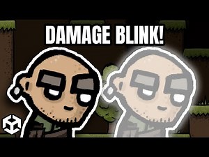 Unity Tutorial: How To Make Characters Blink on Damage - URP Sprite Shader