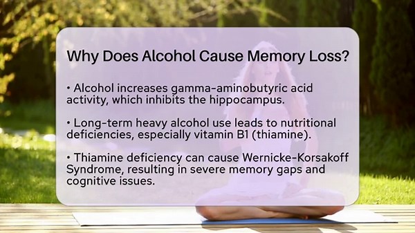 Why Does Alcohol Cause Memory Loss? - Mind Over Substance