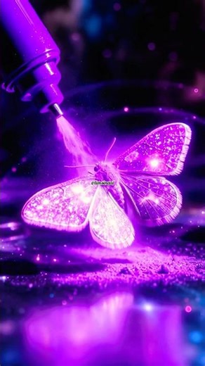 StarDust Moth Marker 😢Magical ASMR Art" ASMR + Magic + 8K#shortsfeed😇