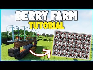 Minecraft EASY Automatic Sweet Berry Farm Tutorial! 1.21+