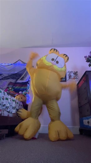 I CAME TO GOON #garfield #funny #silly