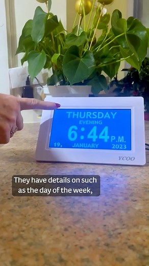 What is a dementia clock? 🕰️ Dementia clocks are designed to ease confusion and improve orientation for people with dementia. If you've used one, we'd love to hear your thoughts and experiences in the comments! 👇 | Dementia UK