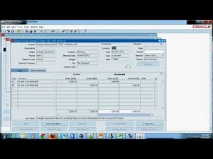 R12i General Ledger Fundamentals - Journal Components