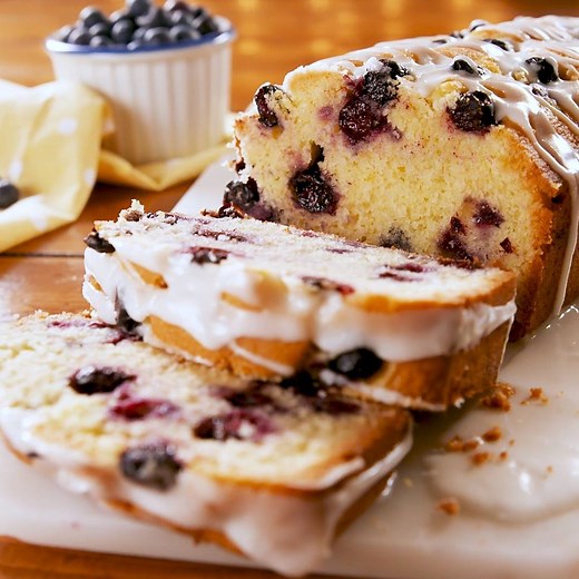 2.4M views · 53K shares | Lemon Blueberry Pound Cake tastes like...