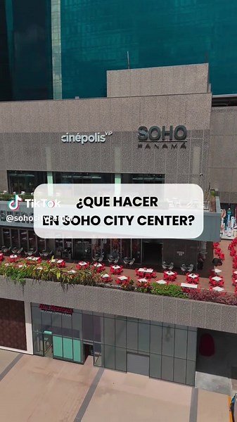 ¿Qué hacer en Soho City Center? Aquí te damos algunas opciones de cosas que puedes hacer: Explora, disfruta y vive momentos únicos en cada rincón de este vibrante lugar ✨ ¡Ven y disfruta! #Sohocitycenter #panamá #panamacity