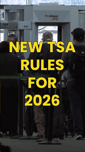TSA's New 2026 Rules Are Shocking Travelers!