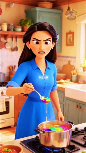 Little Girl Cooks Colorful Dumplings 😱🍲 | Mom Gets Shocked! | Cute Kids Animation Story