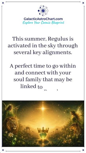Royal Star Regulus Activation🦁🧚🏼‍♀️