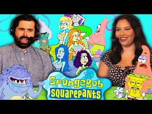 We Watched SPONGEBOB SEASON 7 EPISODE 13 AND 14 For the FIRST TIME! BIKINI BOTTOM TRIANGLE