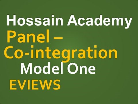 Panel Cointegrating Model. Model One. EVIEWS
