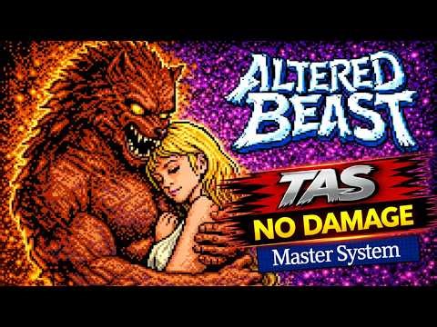 【TAS】Altered Beast | No Damage Run【MASTER SYSTEM】