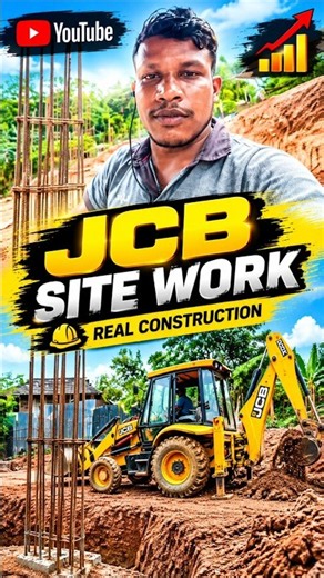 JCB Site Work in Action 🚜🔥 | Real Construction Work | Heavy Machine Video